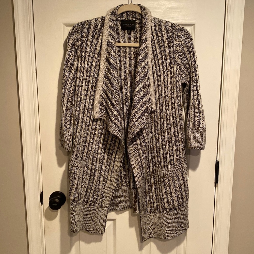 Thakoon Drape Front Cardigan